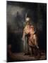 David's Farewell to Jonathan, 1642-Rembrandt van Rijn-Mounted Giclee Print