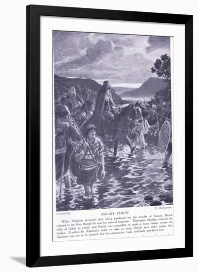 David's Flight-Georges Marie Rochegrosse-Framed Giclee Print