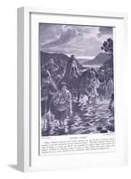 David's Flight-Georges Marie Rochegrosse-Framed Giclee Print