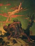 Ariel and Caliban, 1837-David Scott-Giclee Print