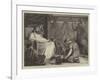 David Showing the Head of Goliath to Saul (Royal Academy Gold Medal Painting)-null-Framed Giclee Print