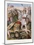 David Slaying Goliath, C1860-null-Mounted Giclee Print
