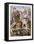 David Slaying Goliath, C1860-null-Framed Stretched Canvas
