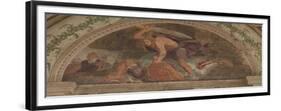 David Slaying Goliath (Loggia Di David)-Giulio Romano-Framed Giclee Print