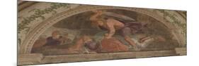 David Slaying Goliath (Loggia Di David)-Giulio Romano-Mounted Giclee Print
