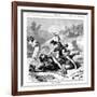 David Slaying the Philistine Giant Goliath, C1870-null-Framed Giclee Print