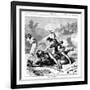 David Slaying the Philistine Giant Goliath, C1870-null-Framed Giclee Print