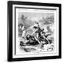 David Slaying the Philistine Giant Goliath, C1870-null-Framed Giclee Print