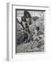 David Slings the Stone-James Tissot-Framed Giclee Print