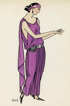 Greek Style Dress 1922
