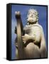 David Statue in Salon De Provence, Bouches Du Rhone, France, Europe-null-Framed Stretched Canvas