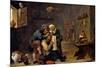 David Teniers / 'A Surgican Operation', 17th century, Flemish School, Oil on panel, 38 cm x 61 c...-DAVID TENIERS THE YOUNGER-Mounted Poster