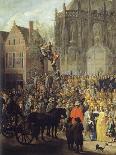 Bird Hunting in Brussels-David Teniers II-Stretched Canvas