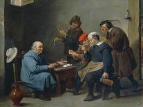 The Old Beer Drinker-David Teniers II-Giclee Print