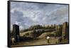 David Teniers / The Archery Contest, ca. 1645-David Teniers-Framed Stretched Canvas