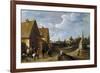 David Teniers / The Skittles Game, ca. 1645-David Teniers the Younger-Framed Giclee Print