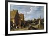 David Teniers / The Skittles Game, ca. 1645-David Teniers the Younger-Framed Giclee Print