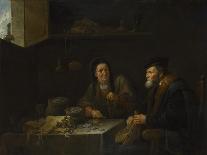 The Old Man and the Maid, C. 1650-David Teniers the Younger-Giclee Print