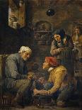 The Interior of a Guardroom, C.1640S-David Teniers the Younger-Giclee Print