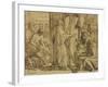 David the Psalmist - Adoration, 1854-Julius Schnorr von Carolsfeld-Framed Giclee Print