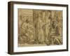 David the Psalmist - Adoration, 1854-Julius Schnorr von Carolsfeld-Framed Giclee Print