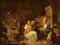 The Monkey Painter, 1805-David the Younger Teniers-Giclee Print