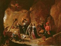 The Monkey Painter, 1805-David the Younger Teniers-Giclee Print