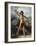 David triomphant-Jules Elie Delaunay-Framed Giclee Print