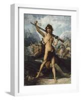 David triomphant-Jules Elie Delaunay-Framed Giclee Print