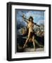 David Triumphant, 1874-Jules Elie Delaunay-Framed Giclee Print