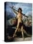 David Triumphant, 1874-Jules Elie Delaunay-Stretched Canvas