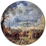 The Sermon of Christ at the Genezareth Lake, 1623-David Vinckboons-Giclee Print