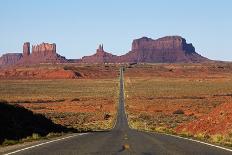 Navajo Nation, Monument Valley, the Three Sisters Spires-David Wall-Photographic Print