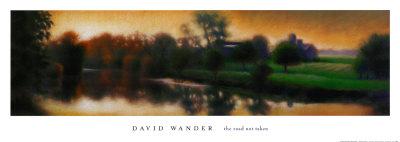 Path to the Woods-David Wander-Framed Art Print