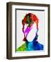 David Watercolor Portrait-Lora Feldman-Framed Premium Giclee Print