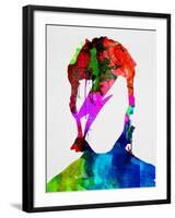 David Watercolor Portrait-Lora Feldman-Framed Art Print