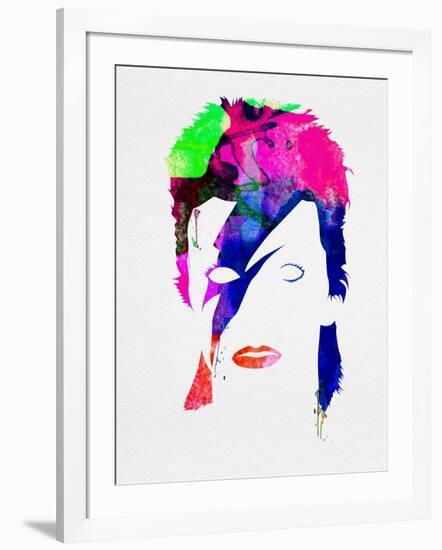 David Watercolor-Lora Feldman-Framed Art Print