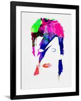 David Watercolor-Lora Feldman-Framed Art Print