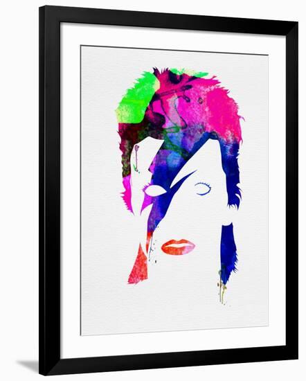 David Watercolor-Lora Feldman-Framed Art Print