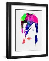 David Watercolor-Lora Feldman-Framed Art Print