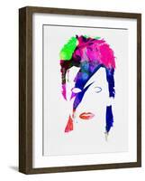 David Watercolor-Lora Feldman-Framed Art Print