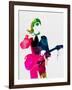 David Watercolor-Lora Feldman-Framed Art Print