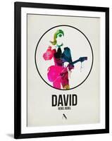 David Watercolor-David Brodsky-Framed Art Print