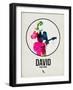 David Watercolor-David Brodsky-Framed Art Print