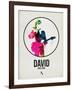 David Watercolor-David Brodsky-Framed Art Print