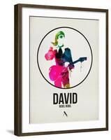 David Watercolor-David Brodsky-Framed Art Print