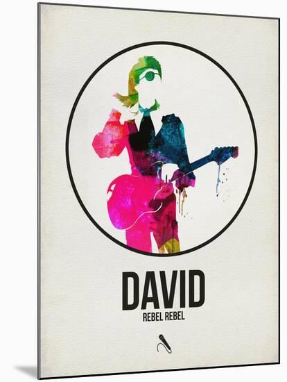 David Watercolor-David Brodsky-Mounted Art Print