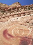 Sandstone Patterns in Rock Formations, Colorado Plateau, Utah, USA-David Welling-Photographic Print