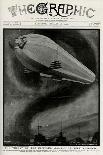 Threat of Zeppelin Gas-Bag or Terror - Which? 1915-David Wilson-Art Print