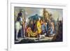 David with Goliath before Saul-Rembrandt van Rijn-Framed Premium Giclee Print